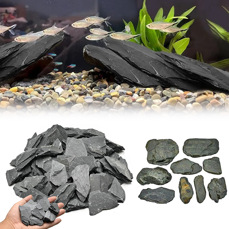 Aquarium Fish Bowl - Kit de pierres paysagères pour aquarium