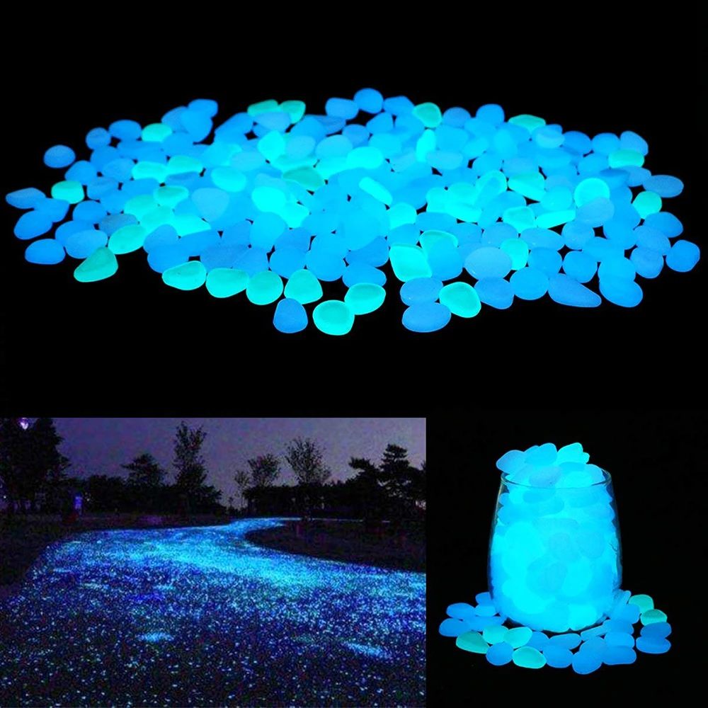 Aquarium Fish Glow In The Dark - Pierres brillantes dans le noir pour