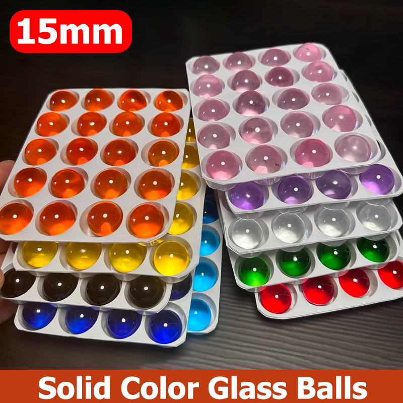 Aquarium Fish Bowl - Boules de verre de couleur unie,