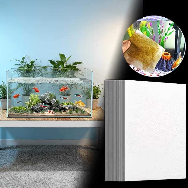 Aquarium Fish Yellow - Nouvelles feuilles absorbantes de couleur pour