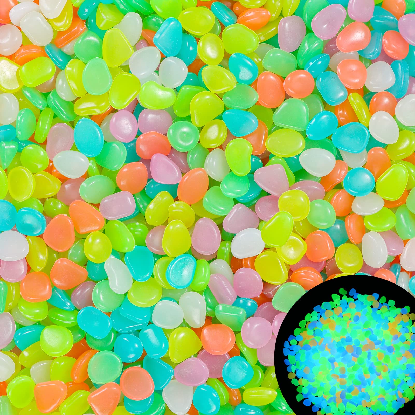 Aquarium Fish Glow In The Dark - 100 pièces brillent dans le noir