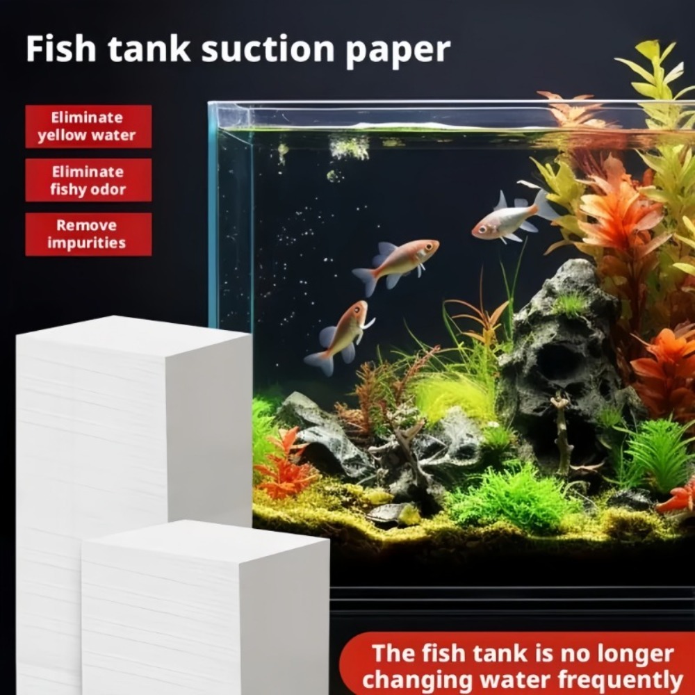 50 pièces de papier absorbant  - Aquarium Fish Yellow avis et prix