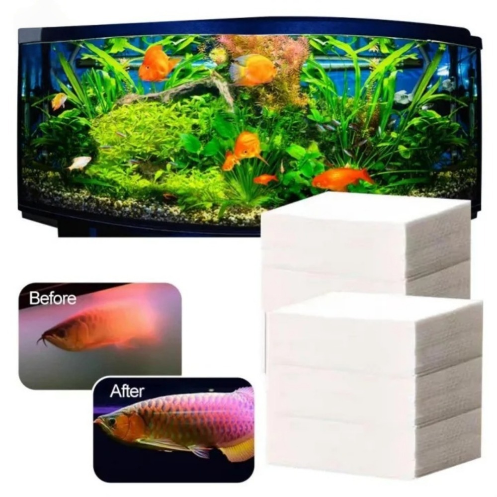 50 pièces de papier filtrant m - Aquarium Fish Yellow avis et prix