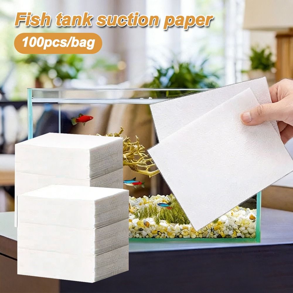 100 pièces de papier absorbant - Aquarium Fish Yellow avis et prix