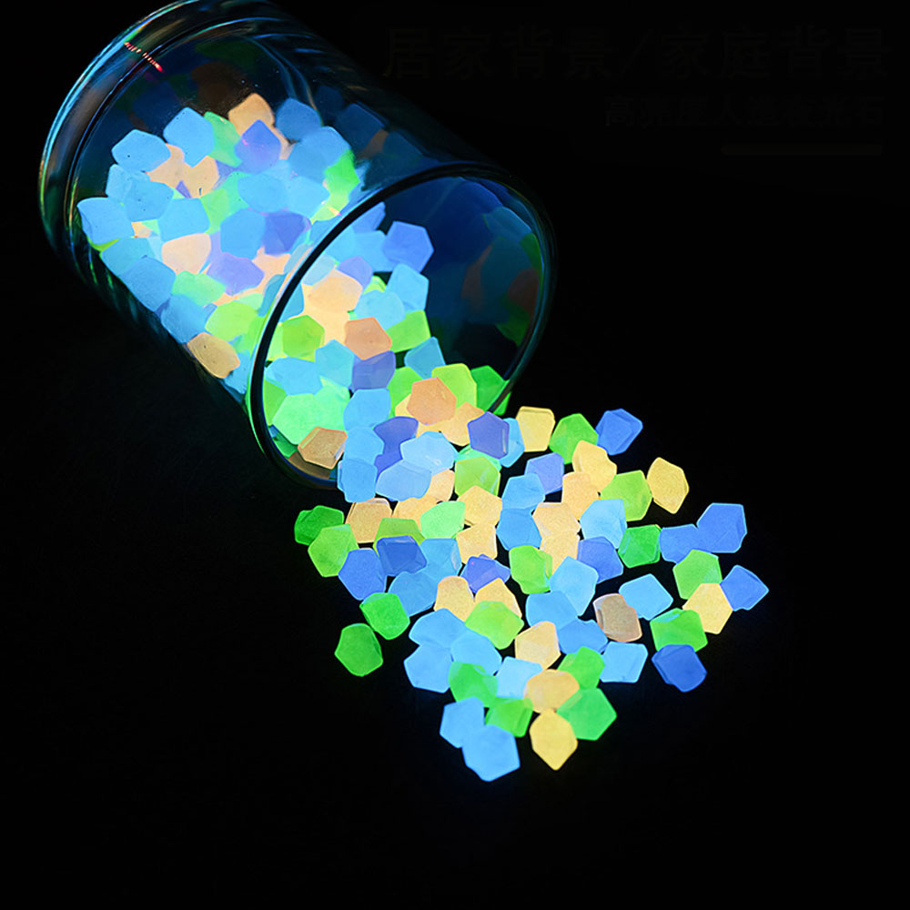 100 pièces de galets foncés 14 - Aquarium Fish Glow In The Dark avis et prix