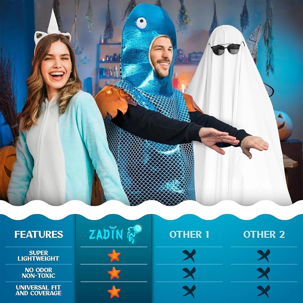 Costume de poisson bleu brilla - Aquarium Fish Yellow avis et prix