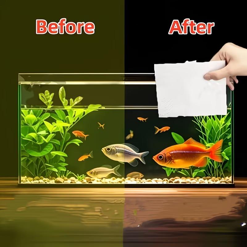 Nouvelles feuilles absorbantes - Aquarium Fish Yellow avis et prix