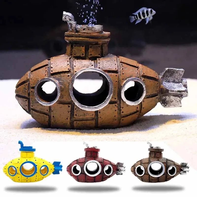 Ornements sous-marins en résin - Aquarium Fish Hide avis et prix