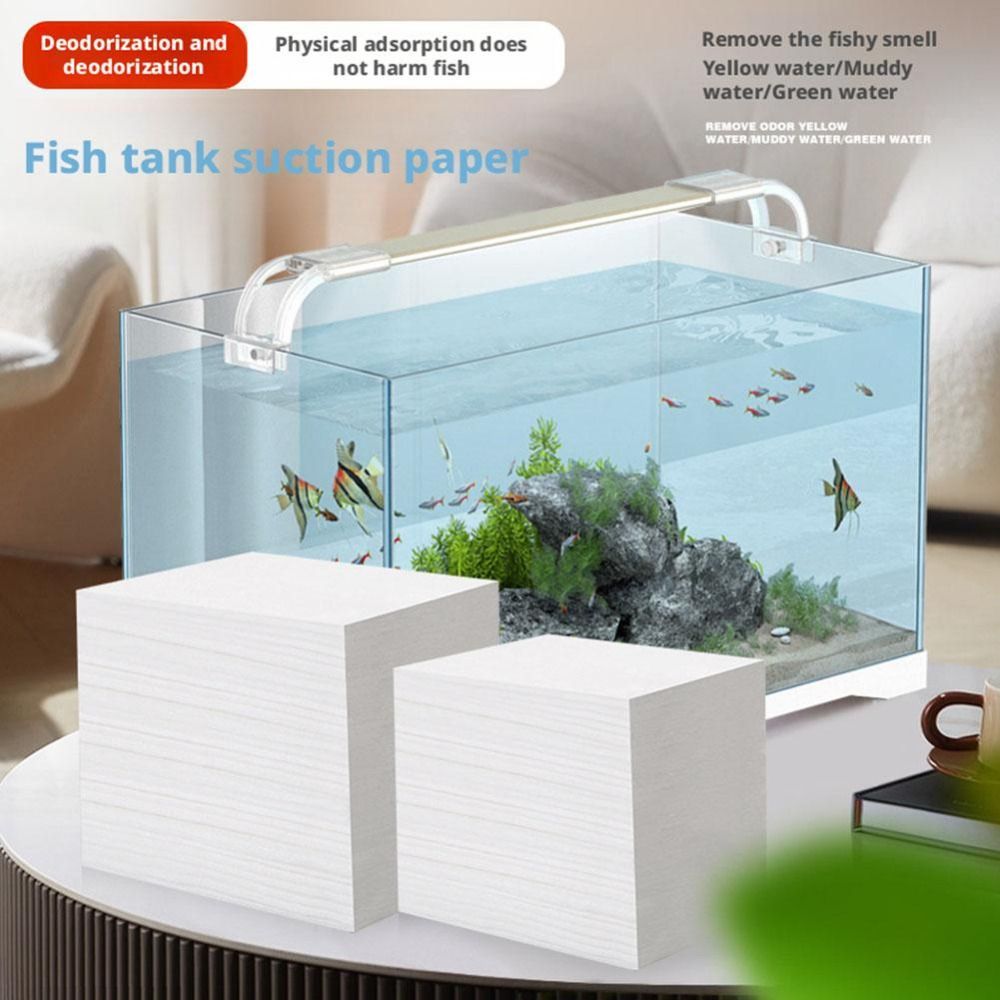 Feuilles de purificateur d'eau - Aquarium Fish Yellow avis et prix