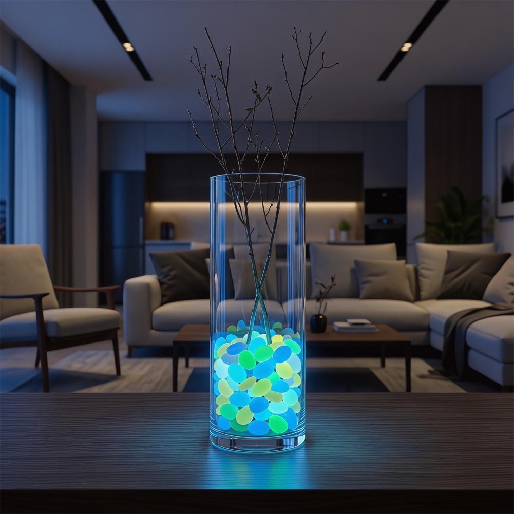 Pierres de jardin luminescente - Aquarium Fish Glow In The Dark avis et prix